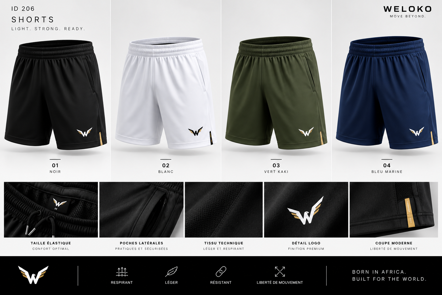 Shorts Performance WELOKO