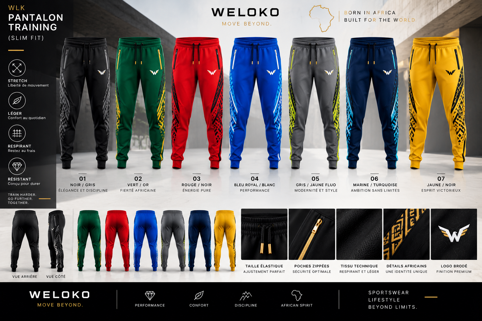 Pantalon Training WELOKO