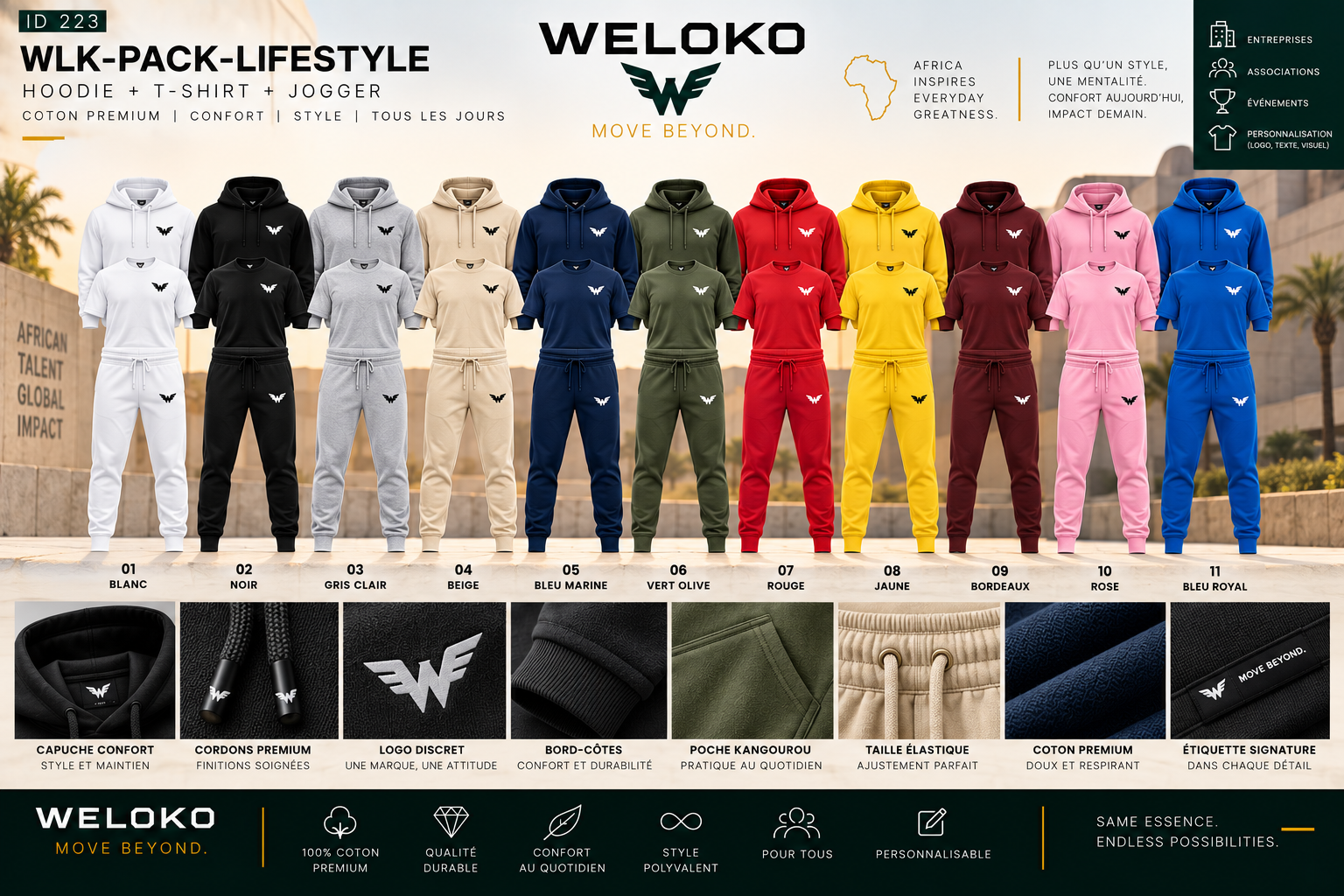 Pack Lifestyle WELOKO